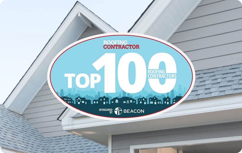 Award - Roofing Contractor Top 100