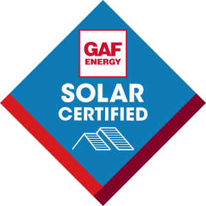 Badge: GAF Solar Certified
