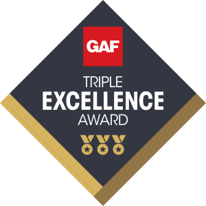 Badge: GAF Triple Excellence Award