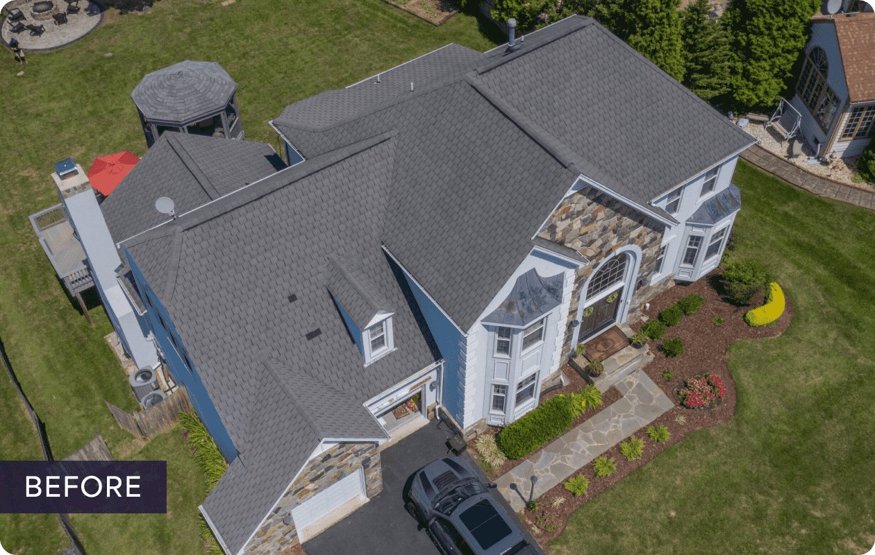 Roof Replacement - Before