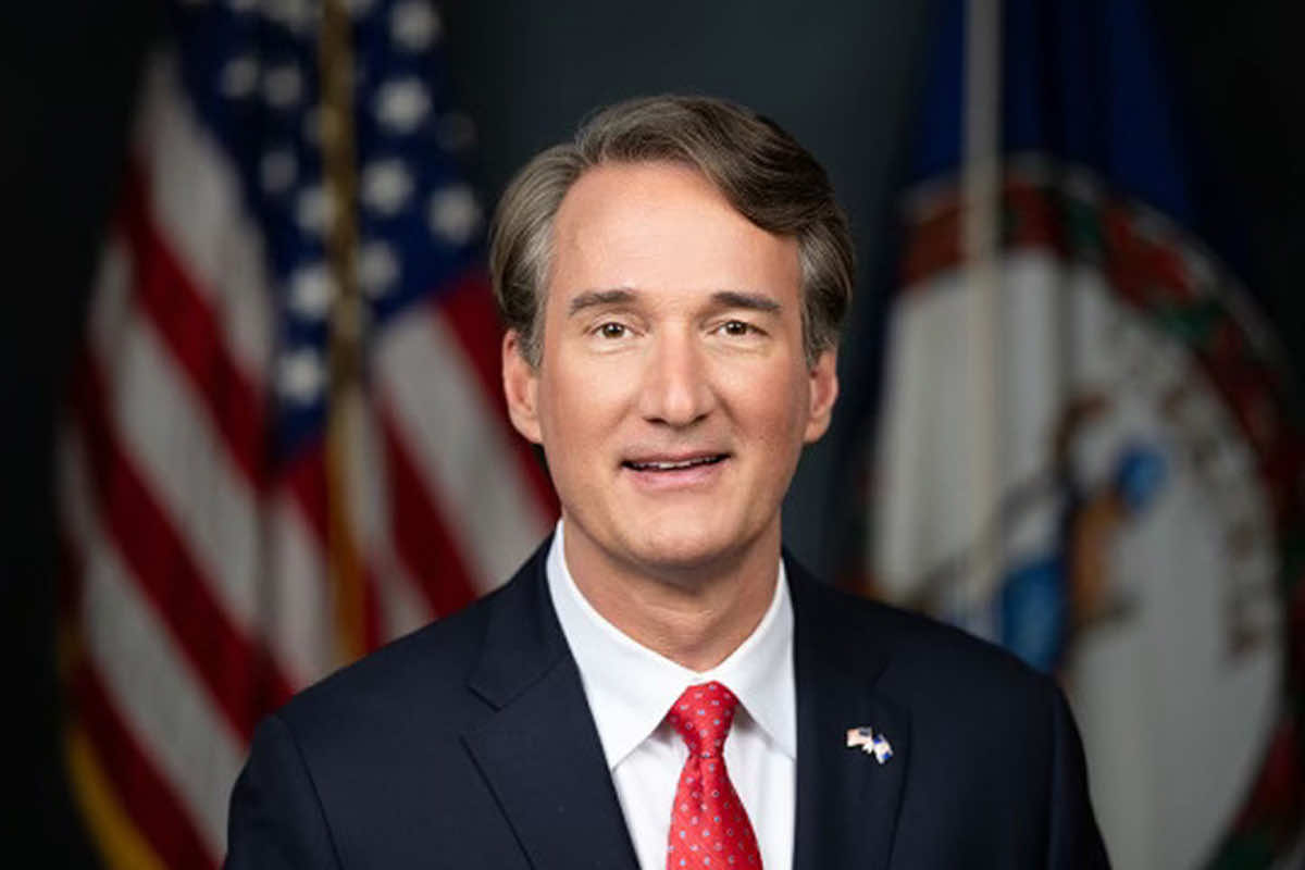 Official portrait of the Governor of Virginia